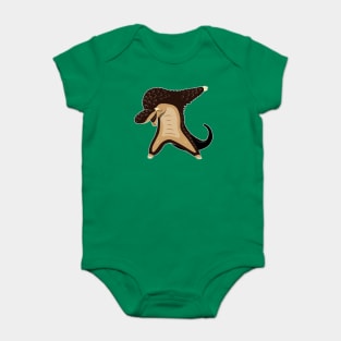 Dabbing Pangolin - Love Endangered Pangolins Baby Bodysuit